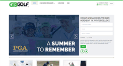 Desktop Screenshot of genebakkumgolf.com