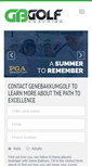 Mobile Screenshot of genebakkumgolf.com